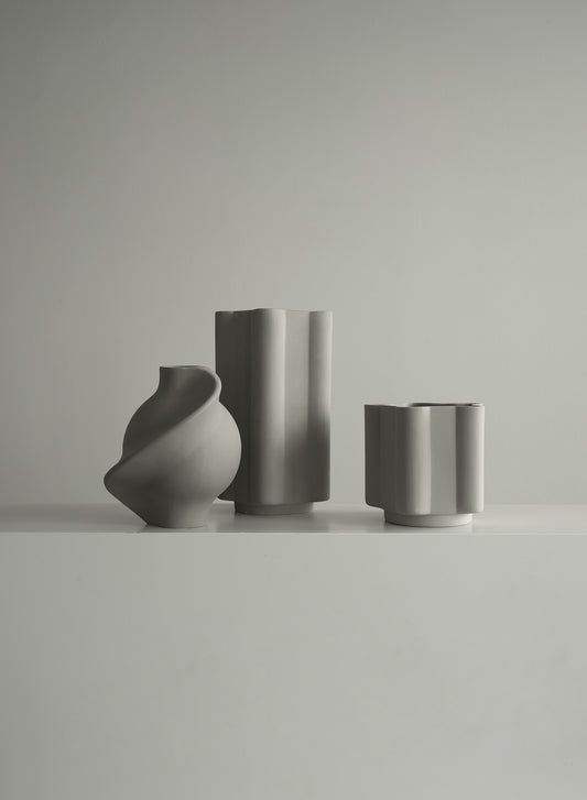 FUNKI VASE ROUNDED CERAMIC
