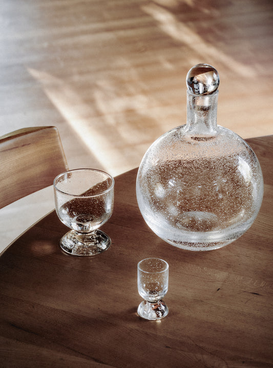 BUBBLE WATER GLASS LOW