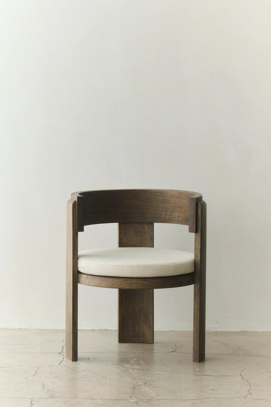 SPINA LOUNGE CHAIR - LOUISE ROE - SMOKED OAK