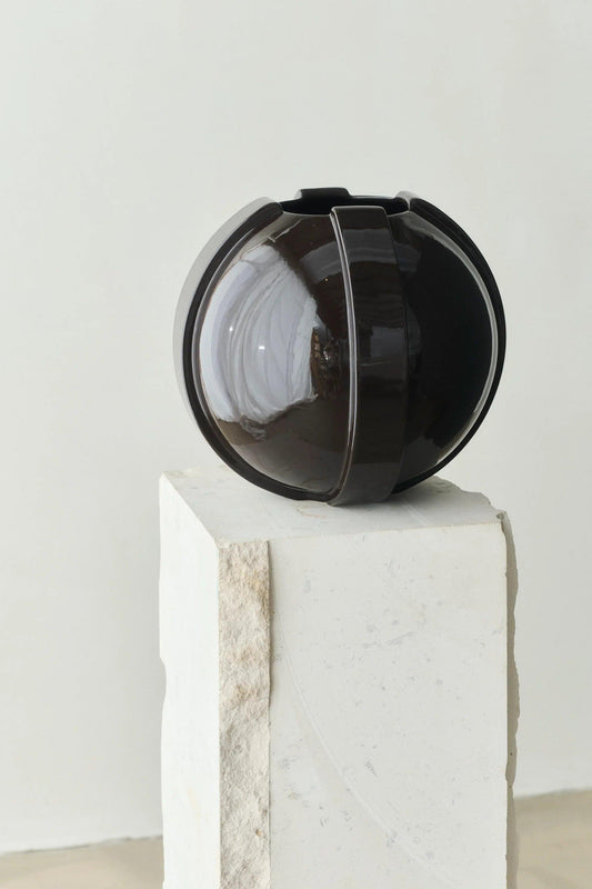 VINCI VASE 01 - LOUISE ROE - DARK BROWN