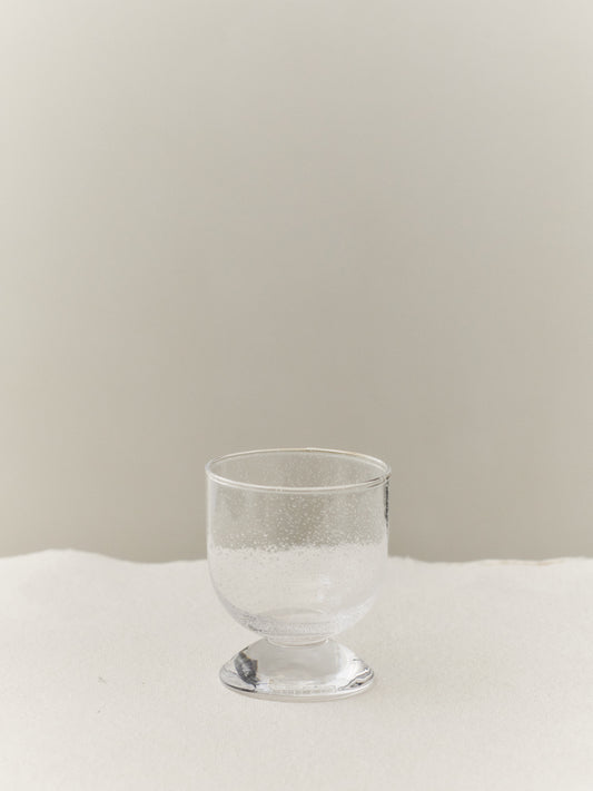 BUBBLE WATER GLASS LOW