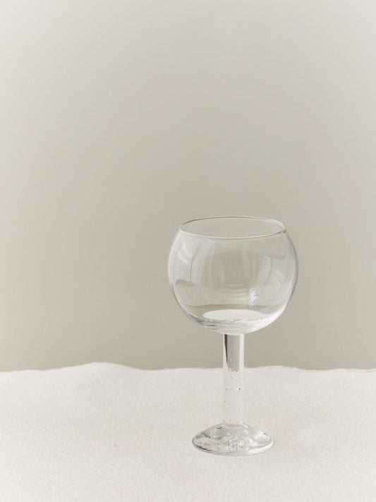BUBBLE COCKTAIL GLASS, PLAIN TOP