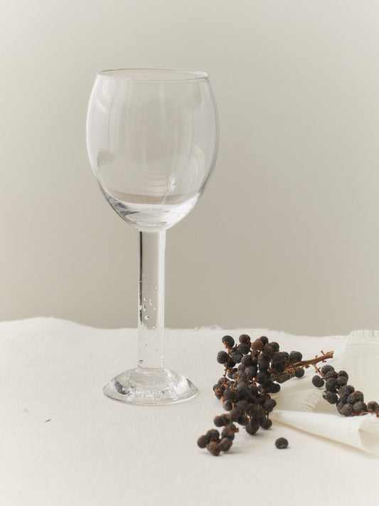 BUBBLE GLASS WINE PLAIN TOP