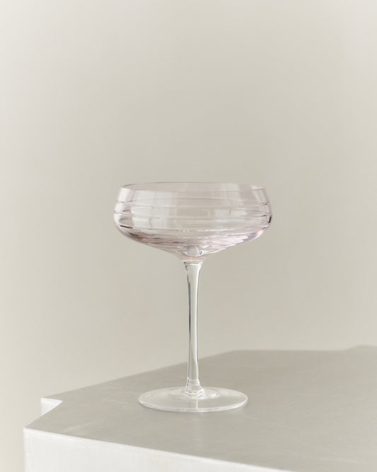 CHAMPAGNE COUPE TRIPLE CUT - SET OF 4