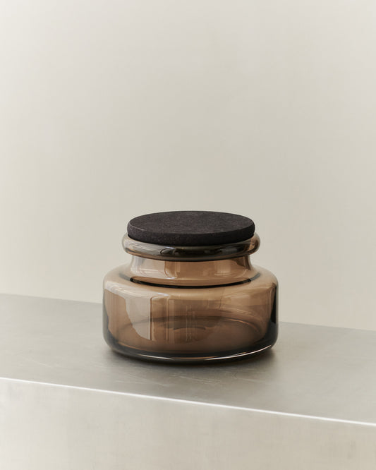 GLASS CONTAINER VIOLA