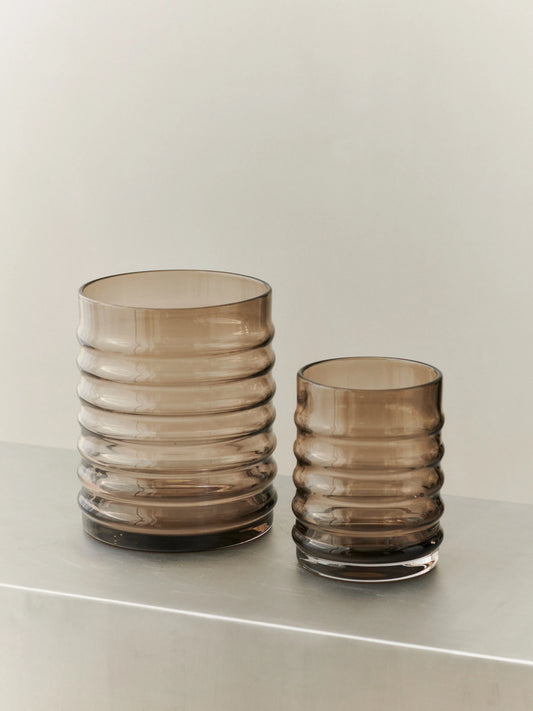 WILLY VASE - LOUISE ROE - SMOKE