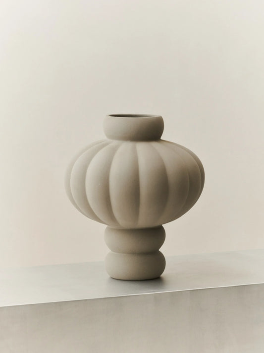 BALLOON VASE 03 CERAMIC - LOUISE ROE - INK BLACK