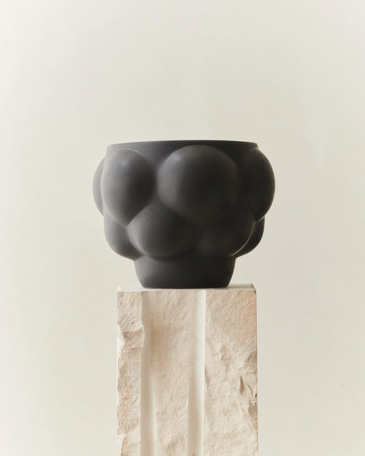 BALLOON BOWL 06 CERAMIC - LOUISE ROE - INK BLACK