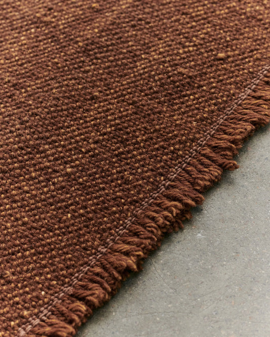 FOUND RUG 03 - LOUISE ROE - Rusty Iron