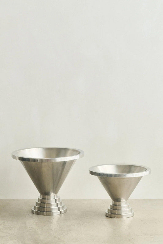 METAL CHAMPAGNE BOWL - LOUISE ROE - 01