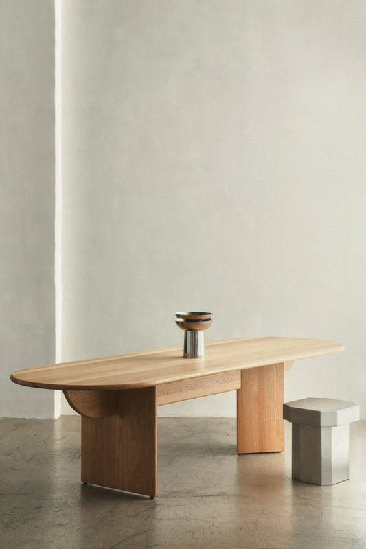 PILLABOUT TABLE 02 - LOUISE ROE - NATURAL OAK