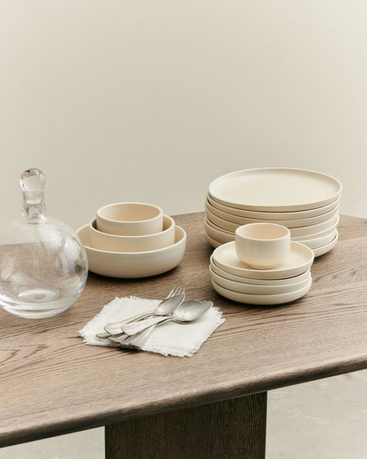 PISU 06 BOWL - LOUISE ROE - VANILLA WHITE