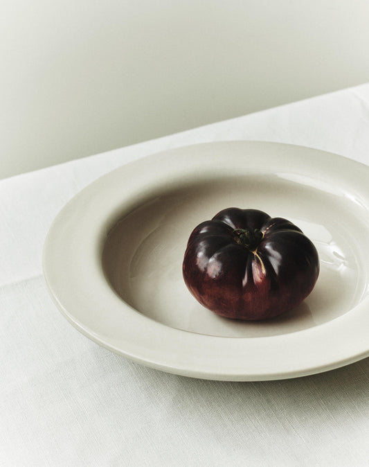 S.R. LARGE SHALLOW BOWL - LOUISE ROE - 1 BOWL