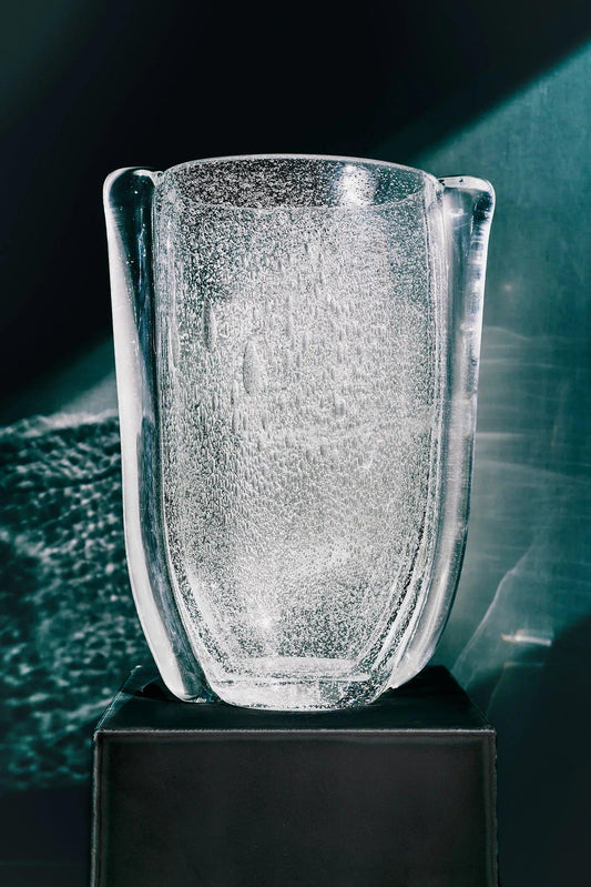 AMPHORA GLASS VASE - LOUISE ROE -