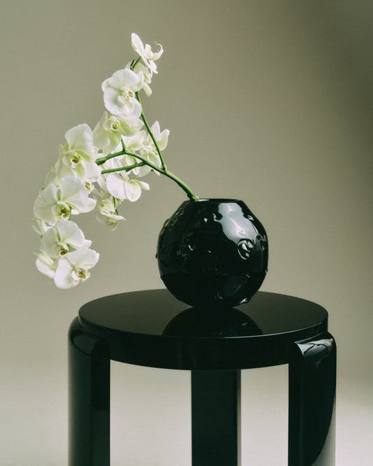 S.R. VINTAGE VASE DECO BLACK