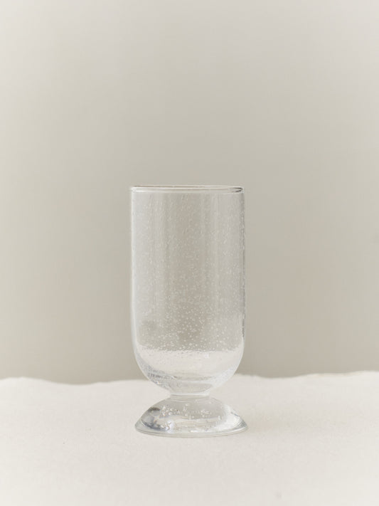 BUBBLE WATER GLASS TALL