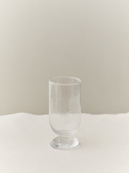 BUBBLE WATER GLASS TALL