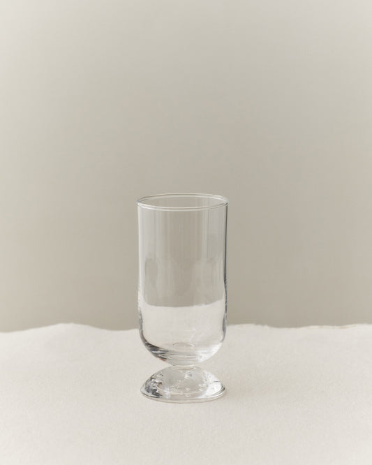 BUBBLE GLASS WATER TALL, PLAIN TOP