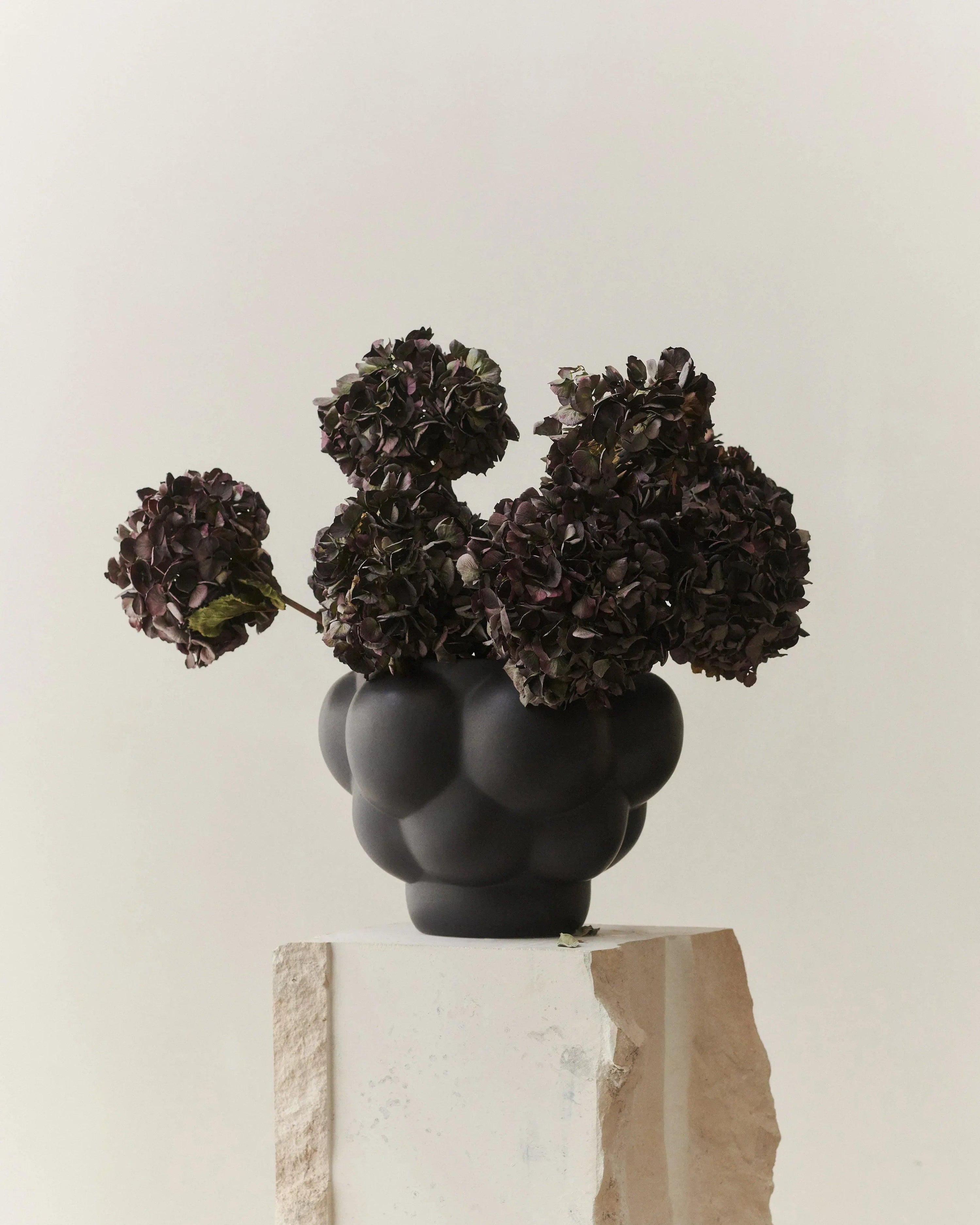BALLOON BOWL 05 CERAMIC - LOUISE ROE - INK BLACK