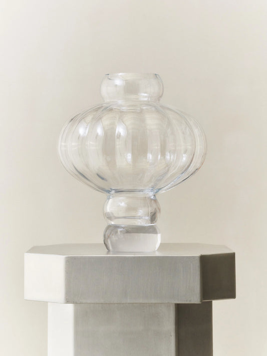 BALLOON VASE 03 GLASS - LOUISE ROE 