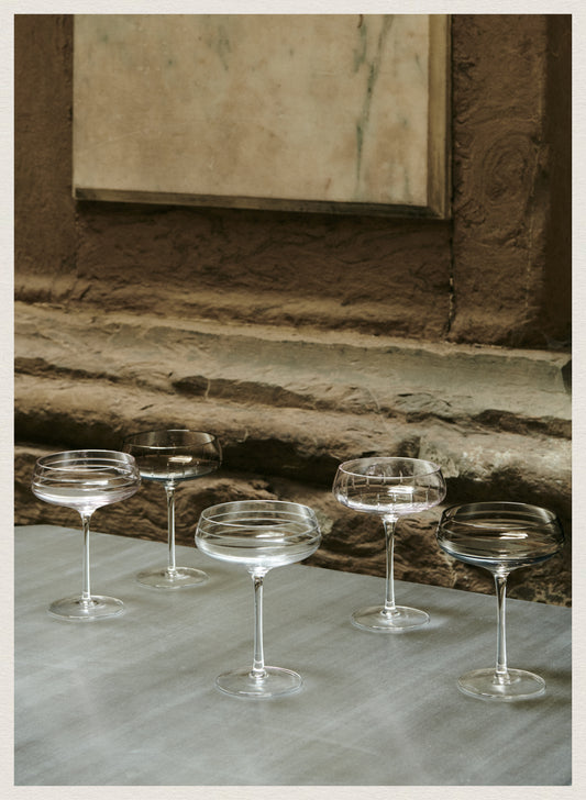 CHAMPAGNE COUPE - SET OF 4