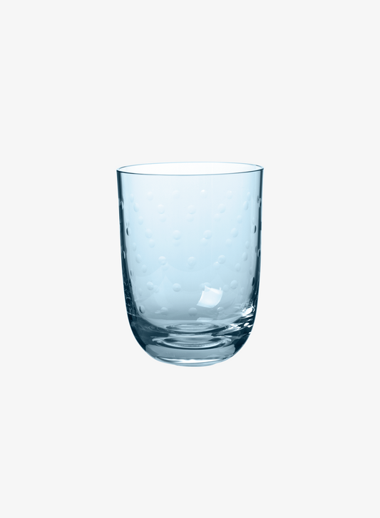 Crystal Soda Glass Blue